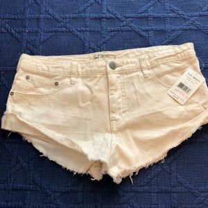 free people Jean shorts